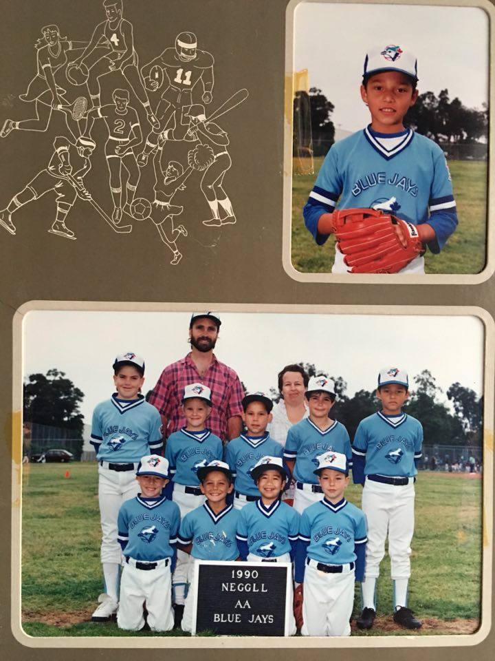1990 Blue Jays Andrew Macia Baseball