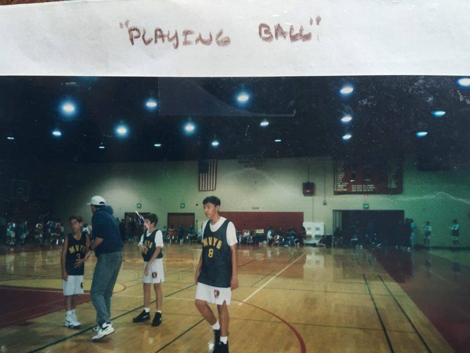 1994 Andrew Macia Playing Basketball