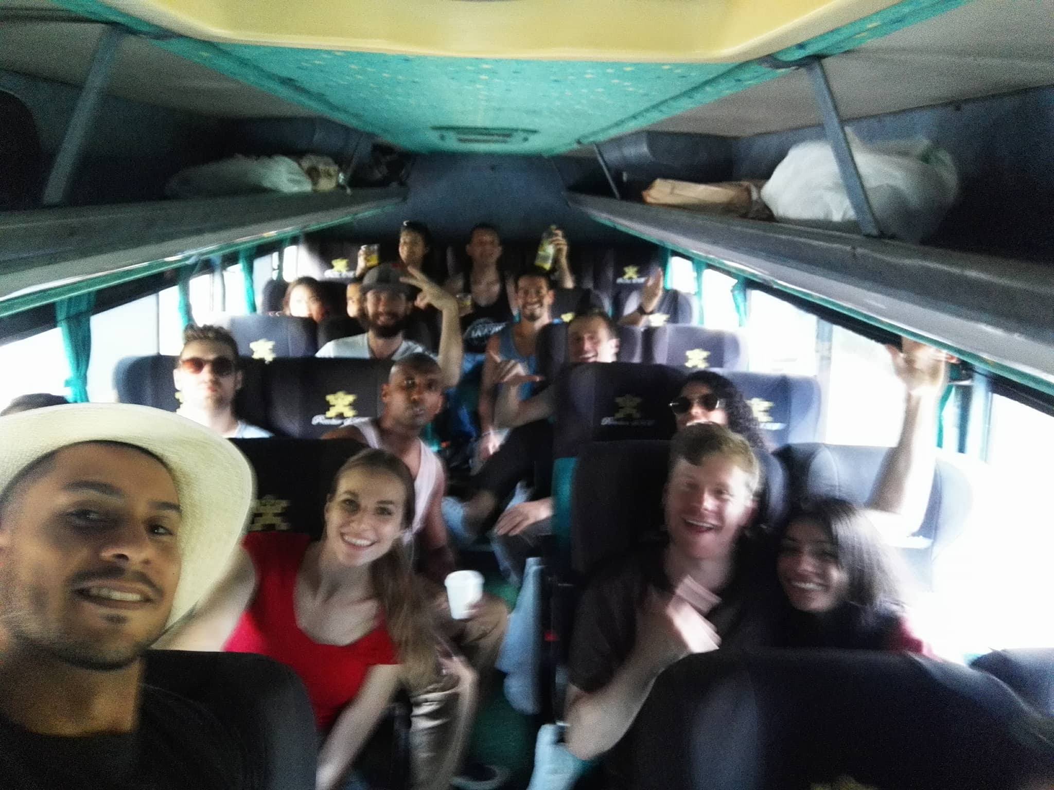 On the bus to Santa fe de Antioquia