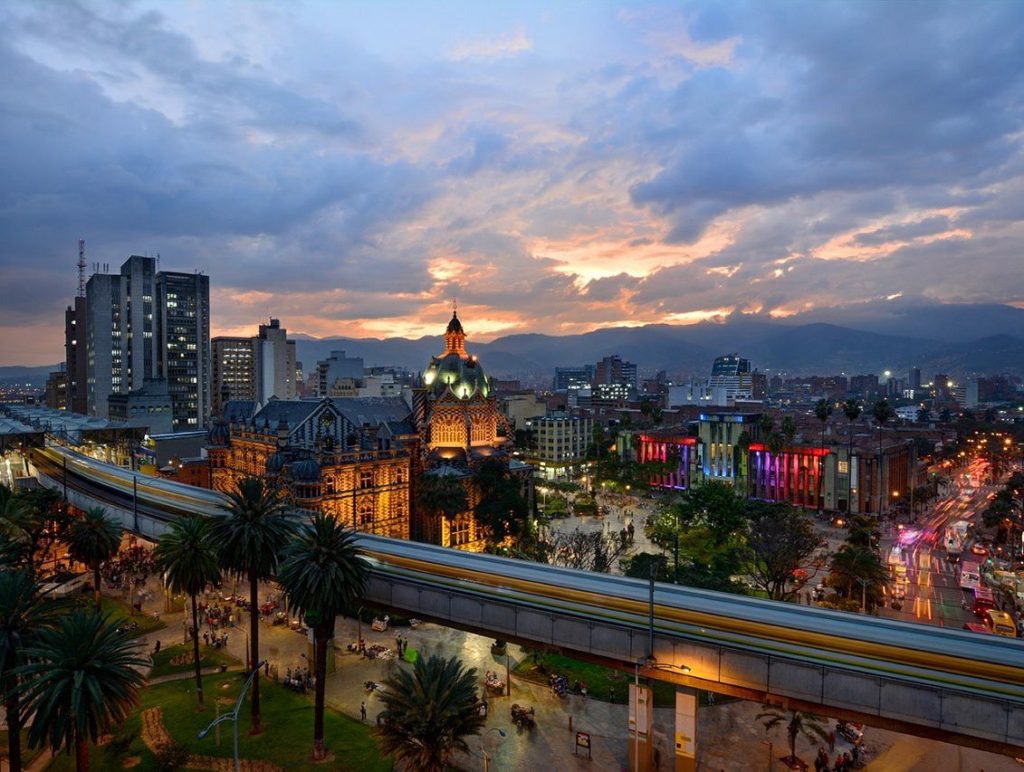 Downtown Medellin by Joel Duncan