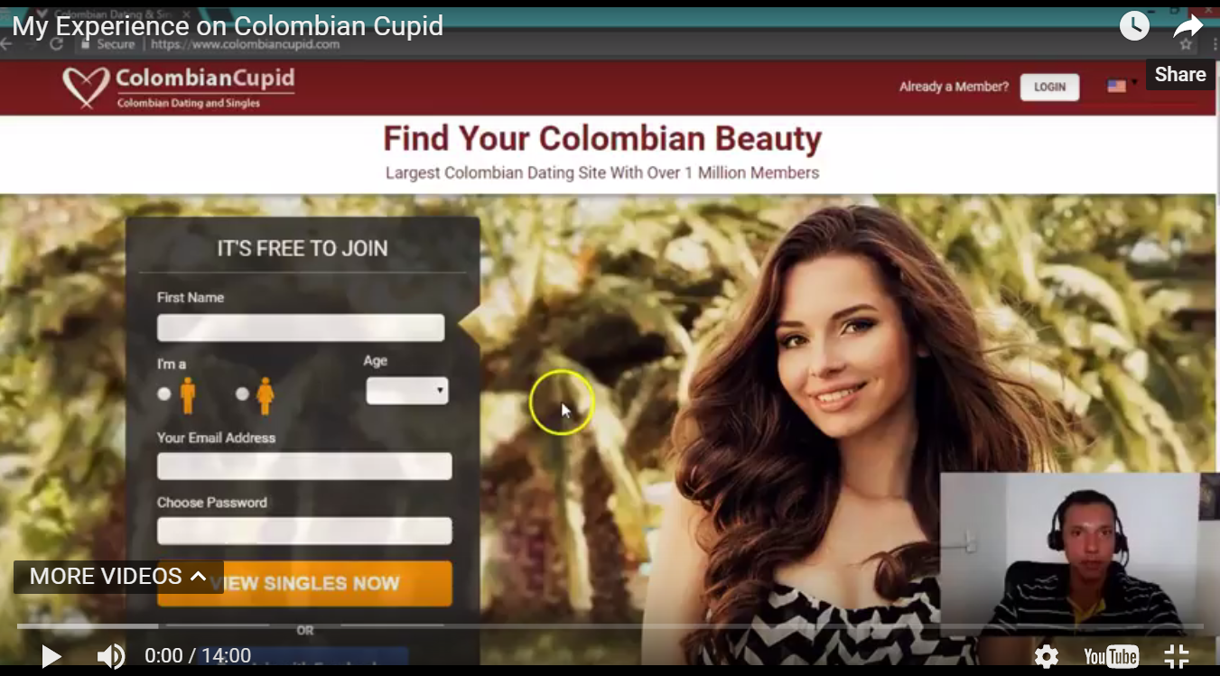 My Colombian Cupid Review Video With Tips and Examples